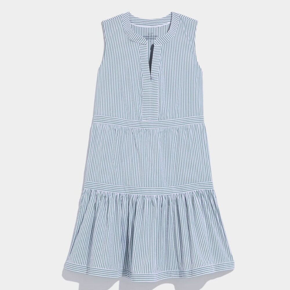 Vineyard Vines Harbor Seersucker Dress-size small